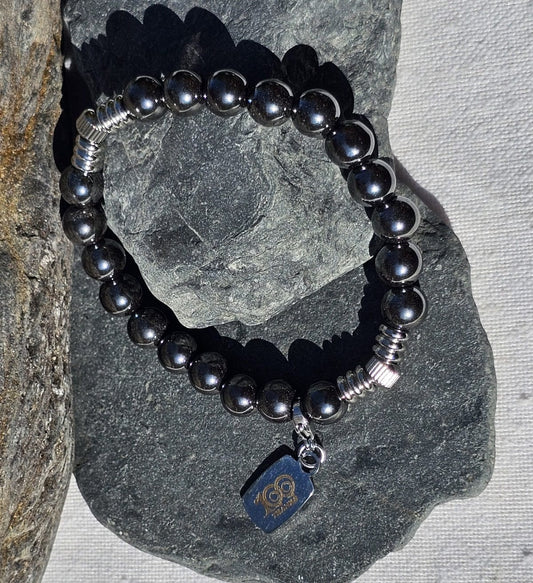 100 thanks Hematite Bracelet
