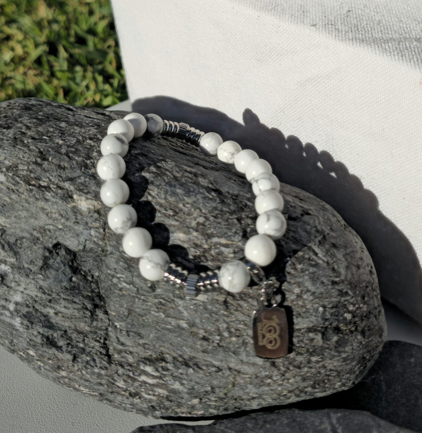 100 Thanks Howlite Bracelet