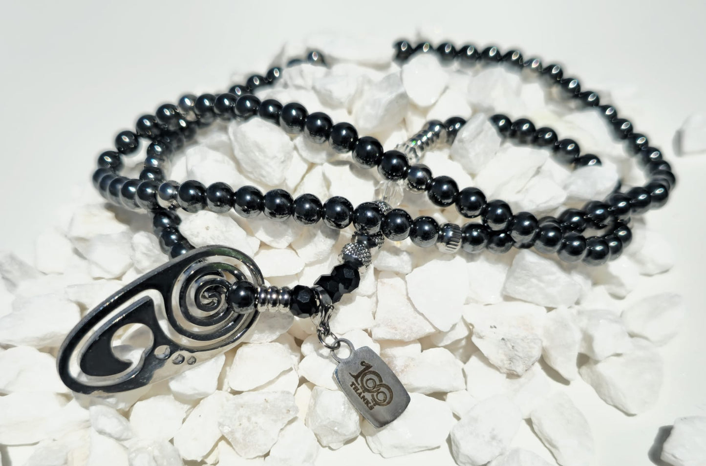 100 Thanks Hematite Necklace