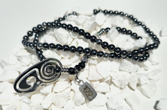 Collar 100 Thanks de Hematita