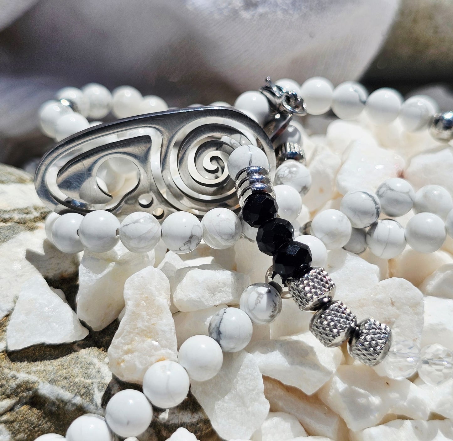 100 Thanks Howlite Necklace